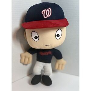 MLB RALLYMEN Washington Nationals Plush Mascot Doll 13" Baseball Player